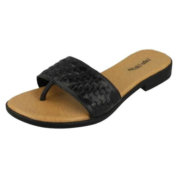 Leather Collection Ladies Leather Collection Sandals