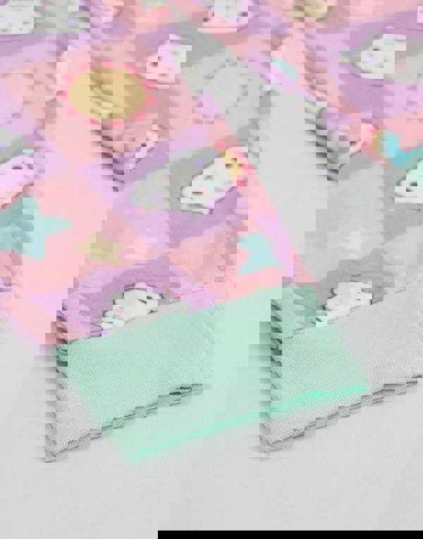 Gabby's Dollhouse Girls Multicoloured Character Long Sleeve Long Leg Pyjama Set