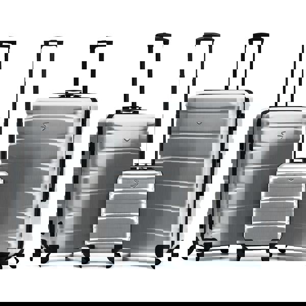 Flight Knight 45x36x20cm Cabin Case with Medium and Large Size Check-in Hold Luggage