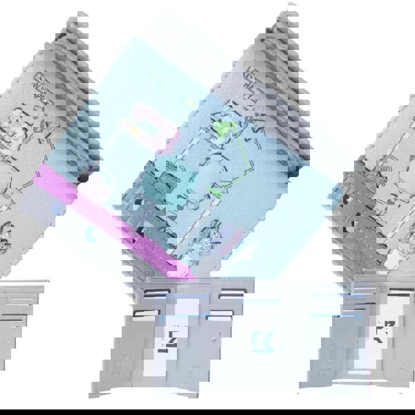 Mala Leather The Sewing Room Tri-Fold Purse