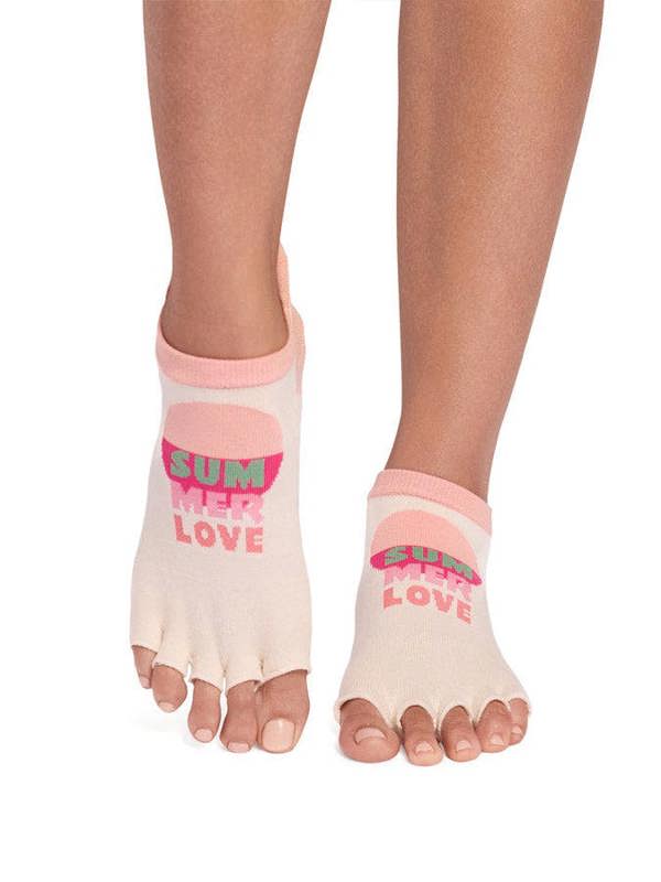 ToeSox Low Rise Half Toe (Ultra Fine Knit) Socks