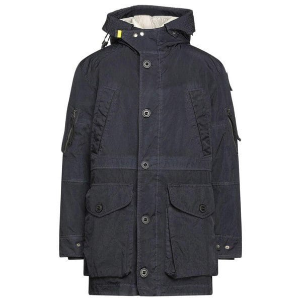 Parajumpers Felix Parka Down Jacket - Navy Blue