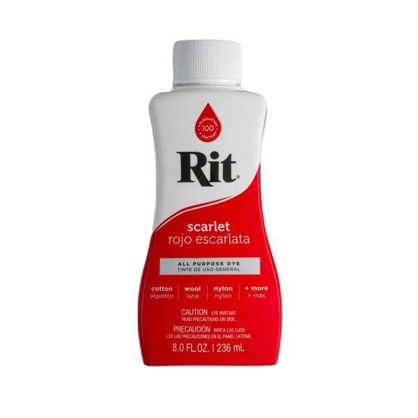 Rit All Purpose Liquid Dye - High Pigment Fabric Colouring Dyes 8oz