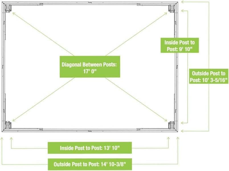 Yardistry Wooden Gazebo 12ft x 16ft (3.7m x 4.9m) with Double Privacy Wall 3.7m x 4.9m Wooden Gazebo 7
