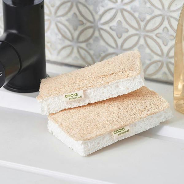 Cooks Professional Eco Sponge Scourers | Pack of 12