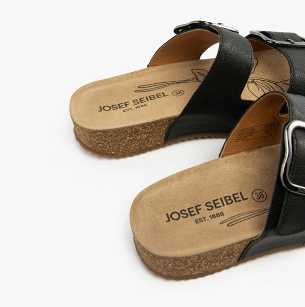Josef Seibel TONGA 64 Womens Buckle Sandals Black