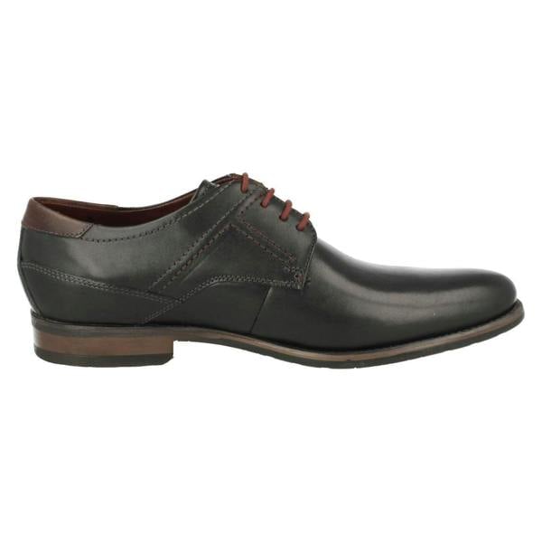Bugatti Mens Bugatti Smart Lace Up Shoes 312-16302