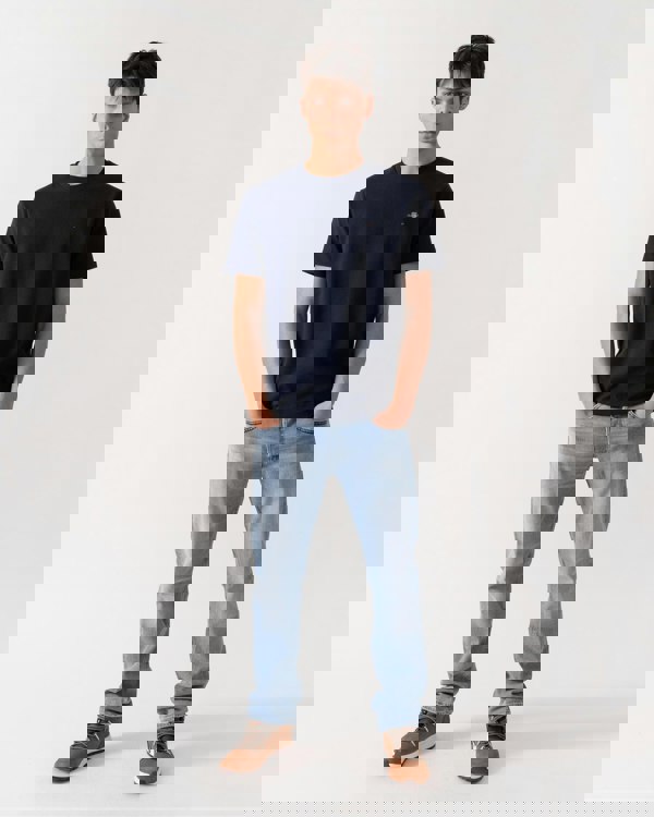 GANT GANT Mens Texture Short Sleeve T-Shirt