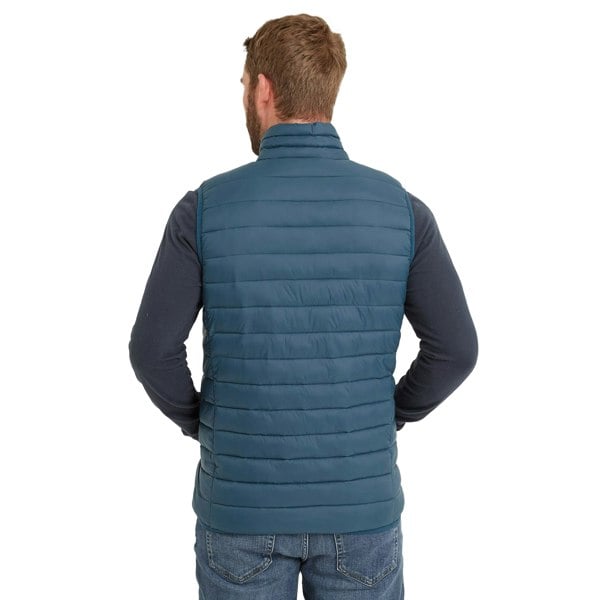 TOG24 Mens Gibson Insulated Padded Gilet - Lagoon Blue