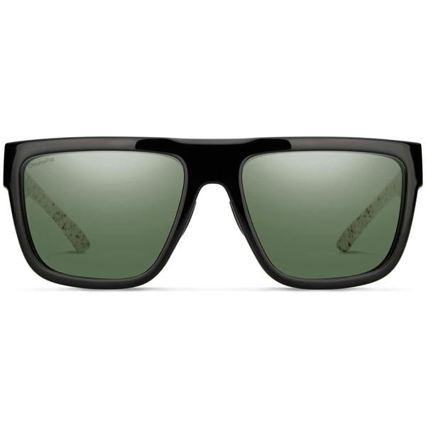 Smith Sunglasses The Comeback TAY 1H Black Pattern White ChromaPop Green