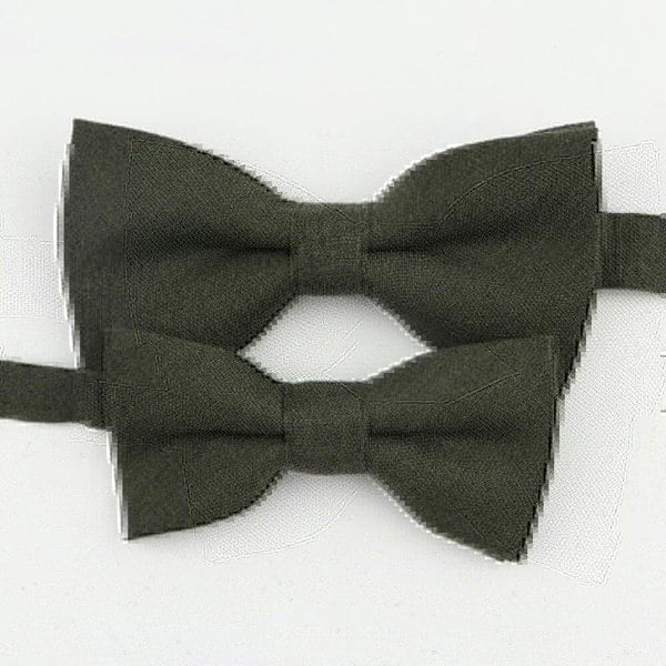 Mr Townsend Suits Mr and Master Linen Bow Tie Sets