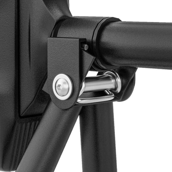 Pull up Bar Doorway 79-100cm, No Screw Chin up Bar 225kg Capacity, with Level Gauge, Triangle Support, for Home Workout