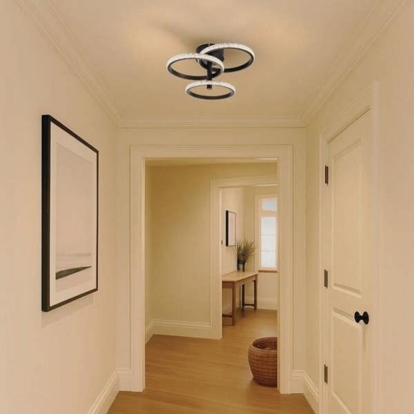 COSYLYTE Cowan 3 Ring Integrated LED Beaded Ceiling Light