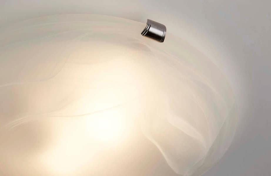 Pagazzi Lighting Kent 2 Light Flush Polished Chrome Ceiling Light