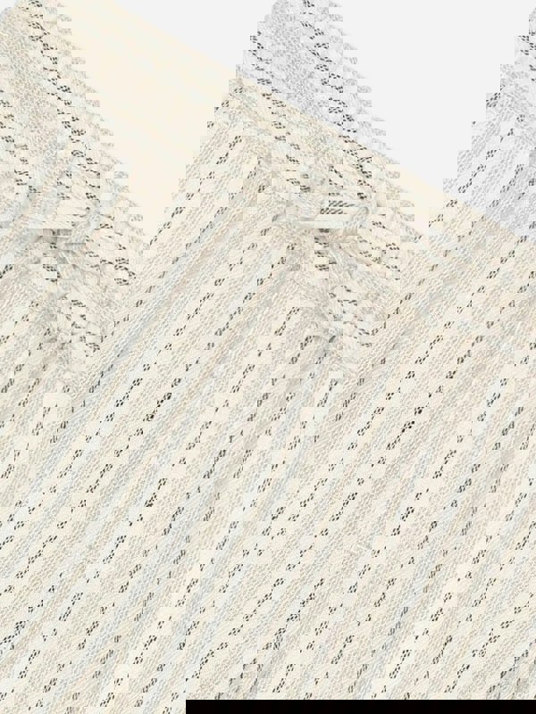 Dolce & Gabbana Kids Dolce & Gabbana Baby Boys Striped Linen Shorts in Ivory