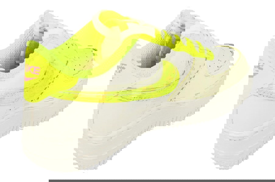 Nike Air Force 1 LV8 GS Trainers Dv1680  100 - White Multi Color Volt 100 - Photo 2