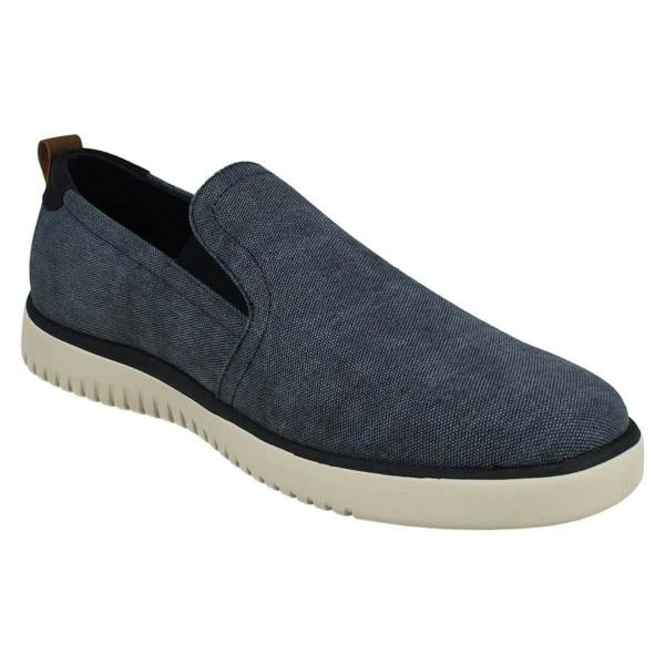Hush Puppies Mens Hush Puppies Lightweight Canvas Shoes Danny Slip On