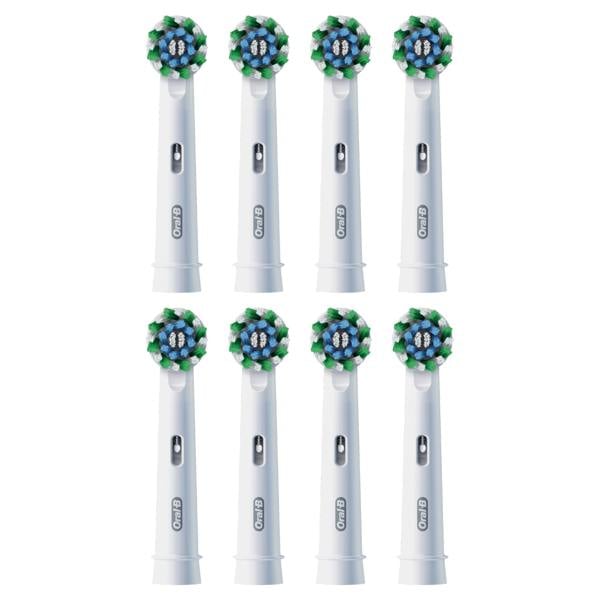 Oral-B Pro Cross Action Toothbrush Heads, 8 Counts