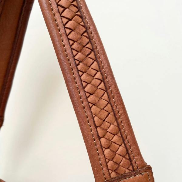 Studded Vintage Style Leather Bag