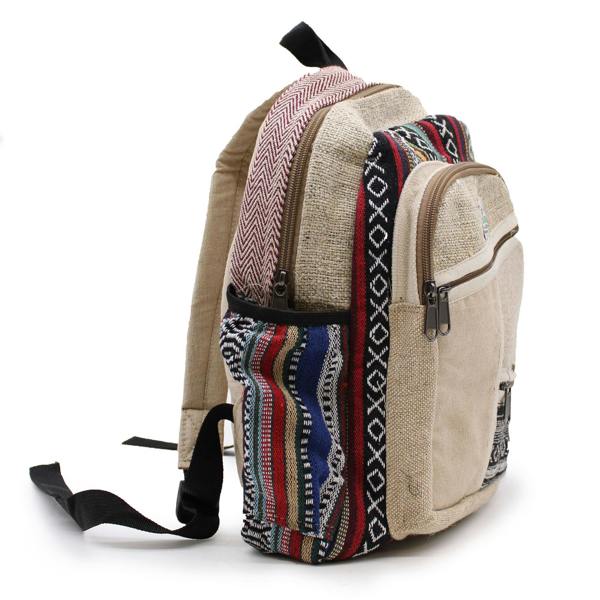 Serano Small Backpack - Zig Zag Zips Style