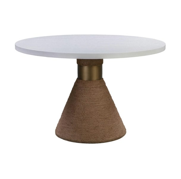 Furniture Edit Rishi Natural Rope Round Table