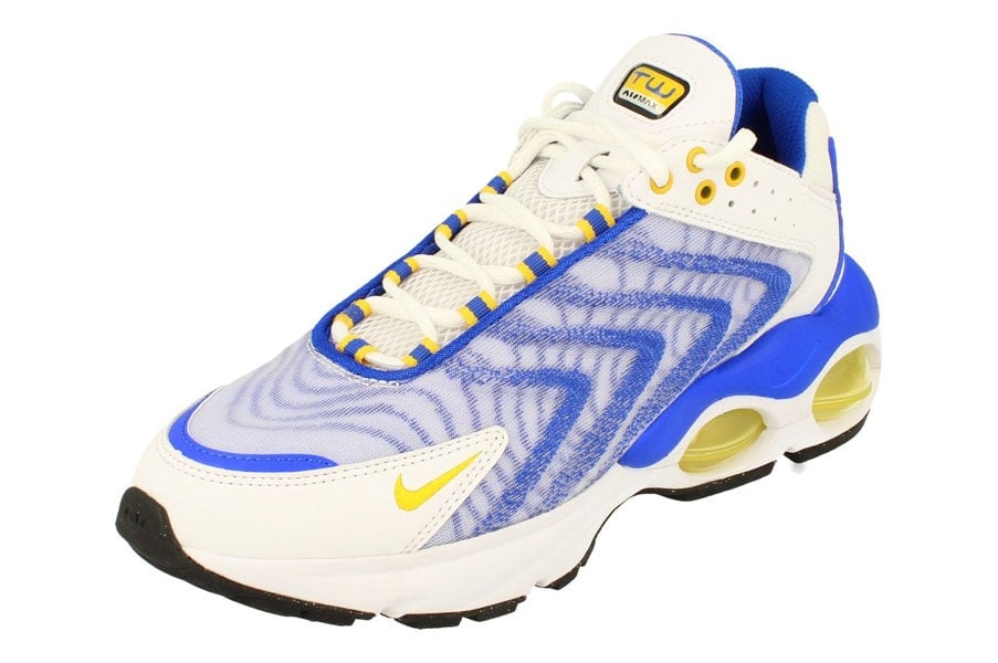 Nike Air Max Tw Mens Dq3984  100 - White Speed Yellow Racer Blue 100 - Photo 0