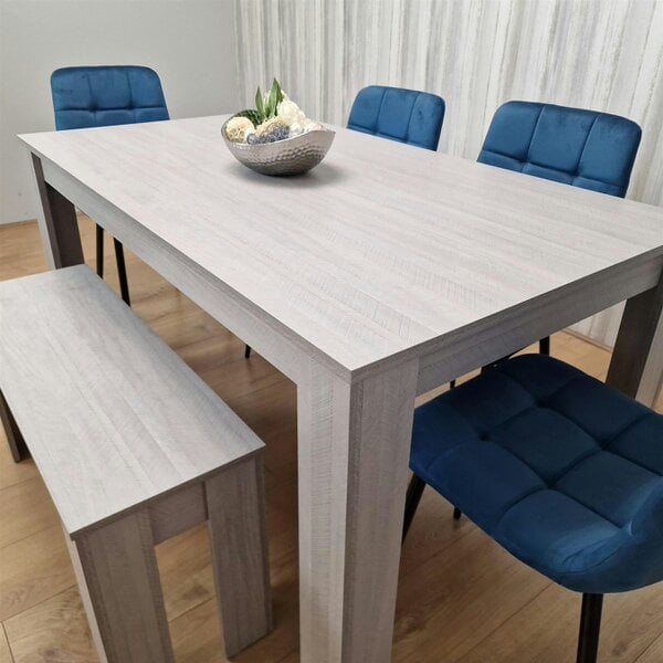 Kosy Koala Dining Table Set with 4 Chairs Dining Room, Kitchen table set of 4, and Bench