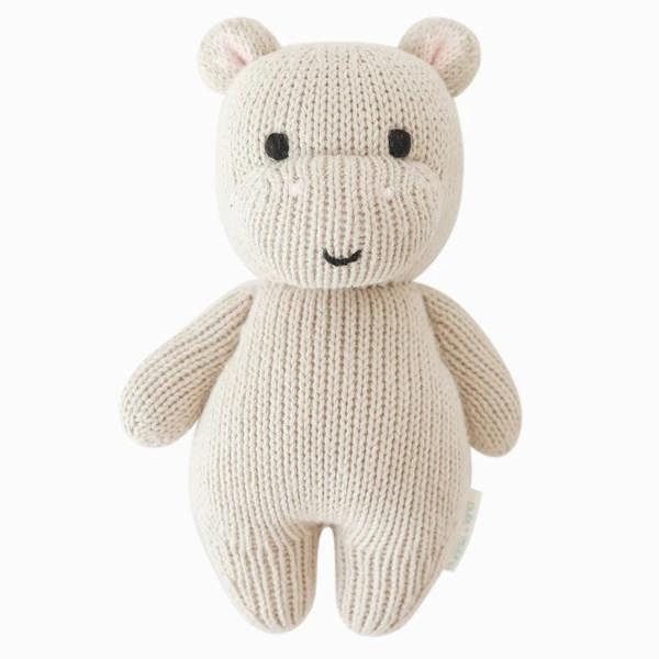 cuddle+kind - Baby Animal Collection - Hippo - Pebble
