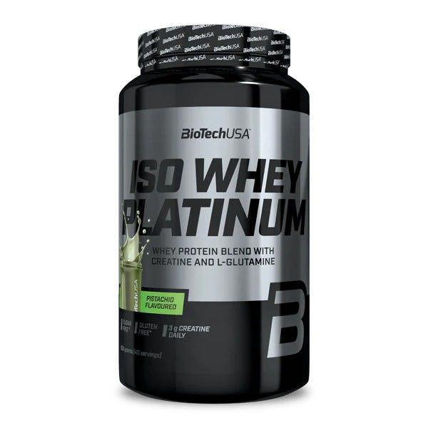 BioTechUSA Iso Whey Platinum, Pistachio - 908g