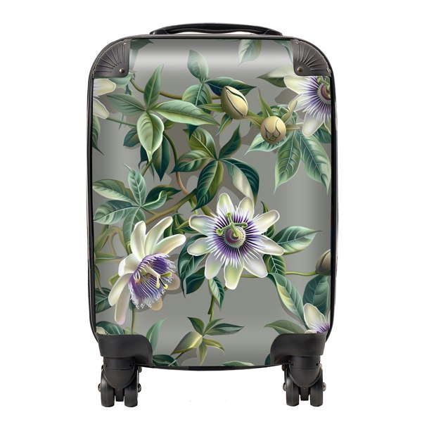 Warren Reed Passion Flowers Suitcase