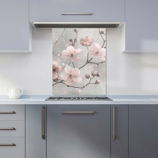 Warren Reed - Designer Delicate Spring Blossom Kitchen Splashback