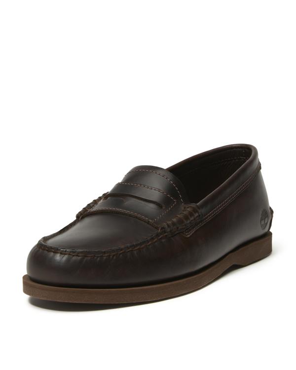 Timberland Mens Full Grain Leather Classic Loafer - Dark Brown | CHO | Designer Mens Loafers