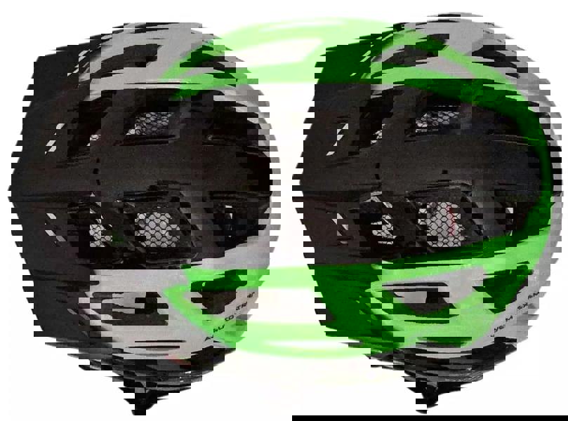 AweRide In Mould Adult Bike Helmet Medium 55-58cm Black/Green