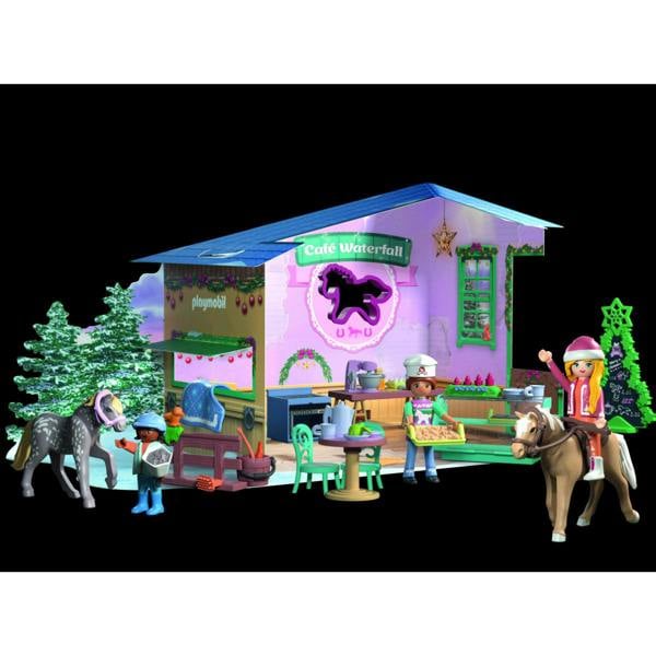 Playmobil Christmas Baking at the Rider Cafe - 71952 Playset
