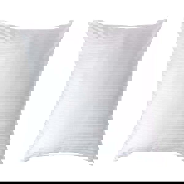 HOMESCAPES Silky 330 TC Egyptian Cotton Satin Stripe Pillowcase, European Size