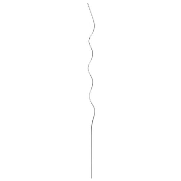 Berkfield 50 pcs Spiral Plant Supports 110 cm Galvanised Steel