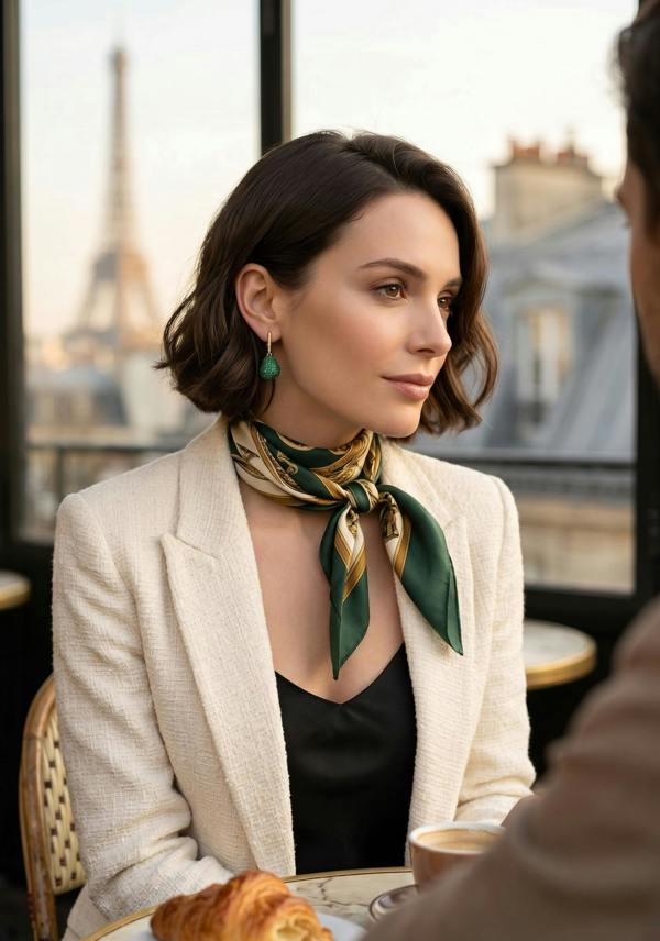 Latelita Valerie Pear Drop Gemstone Earring Gold Emerald Green