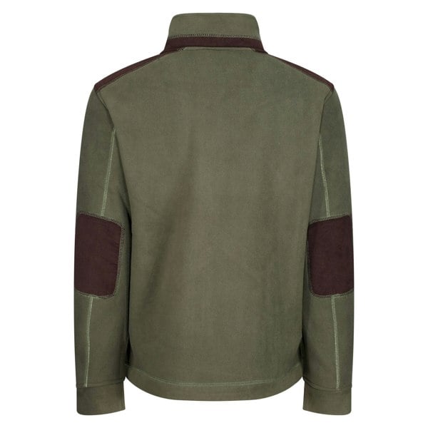 Regatta Mens Faversham Full Zip Fleece Jacket - Dark Khaki