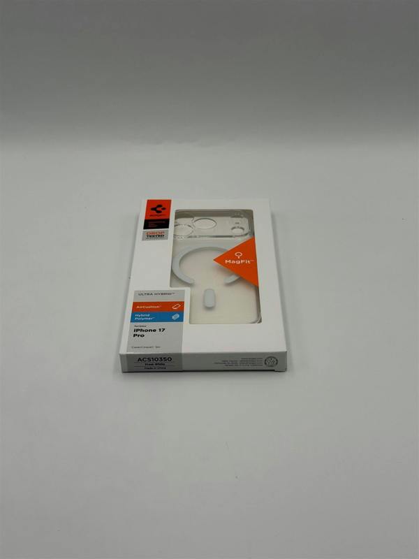 Spigen Ultra Hybrid Case with MagSafe for iPhone 17 Pro 6.3" Frost White - ACS10350