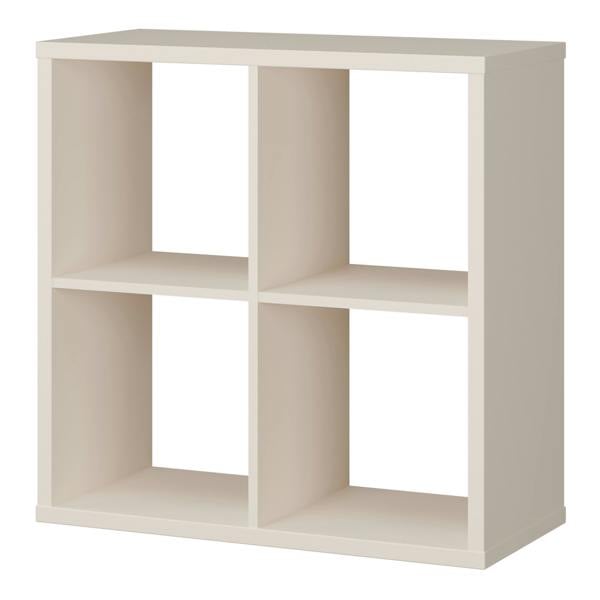 Furniture To Go Mauro 2x2 Storage Unit in Sand