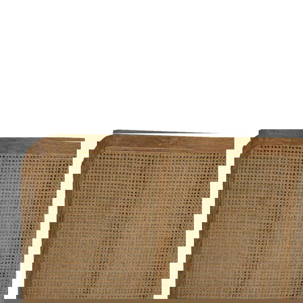 Artisan Furniture Solid Wood Rattan Bed