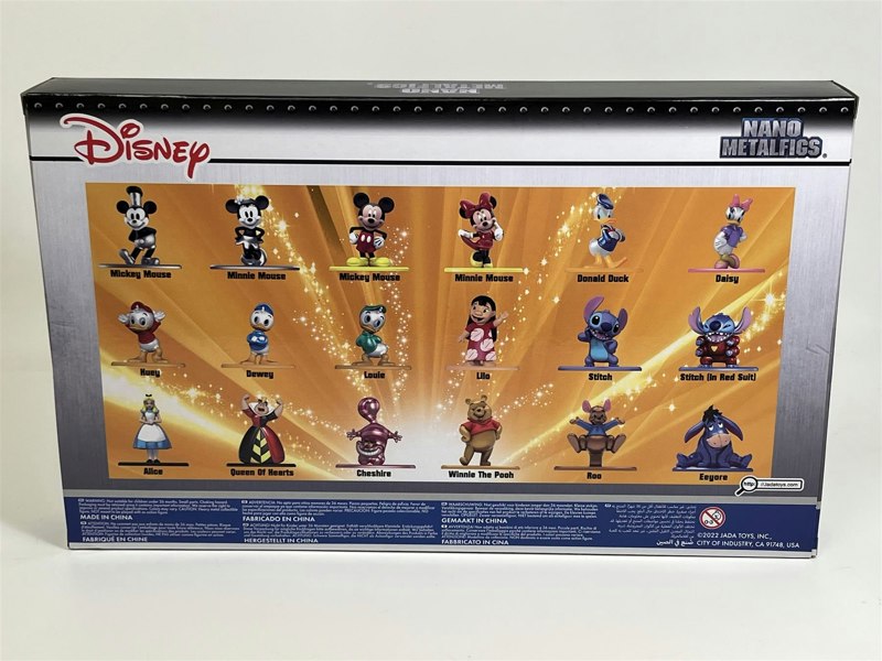 Jada Disney Nano Multi Pack Includes 18 Figures 4 Inch Series 1 - 253075005