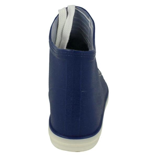 Spot On Ladies Spot On Lace Up Sneaker Style Ankle Wellington Boots