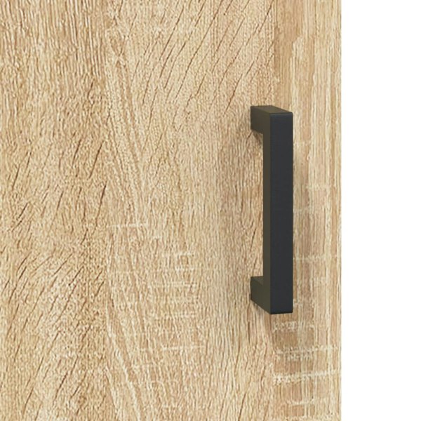 Berkfield Wall Mounted Cabinet Sonoma Oak 69.5x34x90 cm