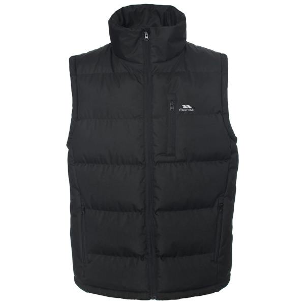 Trespass Mens Clasp Padded Gilet/Bodywarmer - Black - 