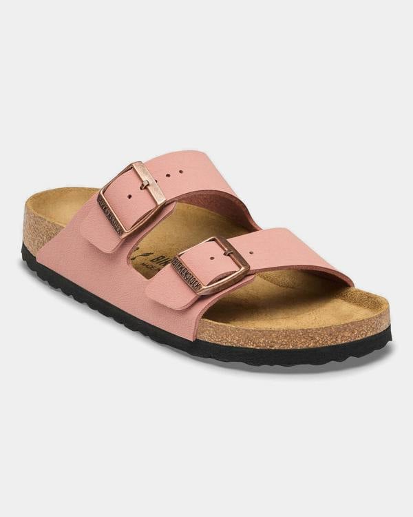 Birkenstock Arizona Birkibuc Womens Sandals - Pink Clay