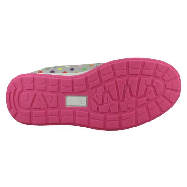 Spot On Girls Spot On Polka Dot Trainers H2651