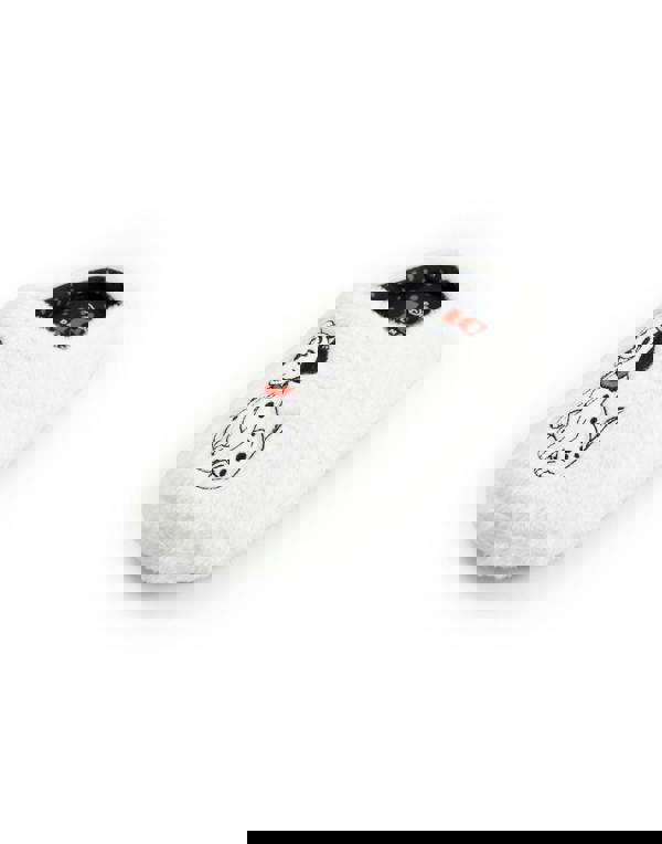 Disney Womens White 101 Dalmatians Mule Slippers