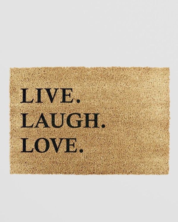 Live Laugh Love Doormat