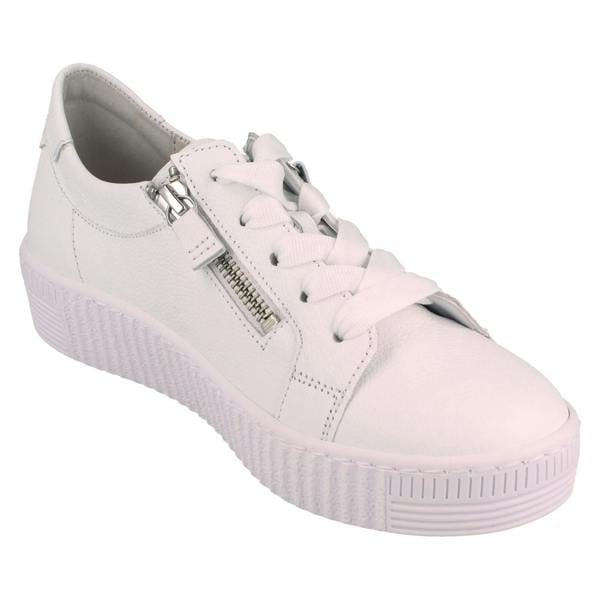 Gabor Ladies Gabor Casual Trainers With Side Zip And Laces 63.334